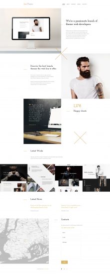 Web Design Template Responsive Website Template