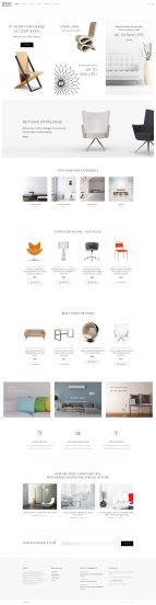 Furni - Furniture Store Multipage Website Template