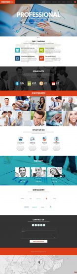 Consulting Template Responsive Website Template