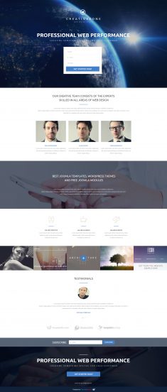 Design Studio Free Landing Page Template Landing Page Template