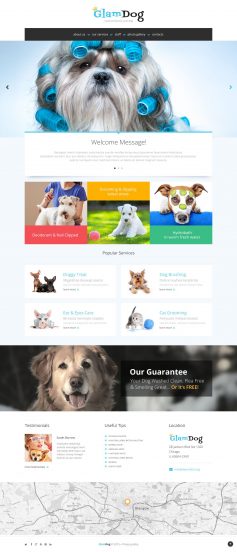 dog grooming sites