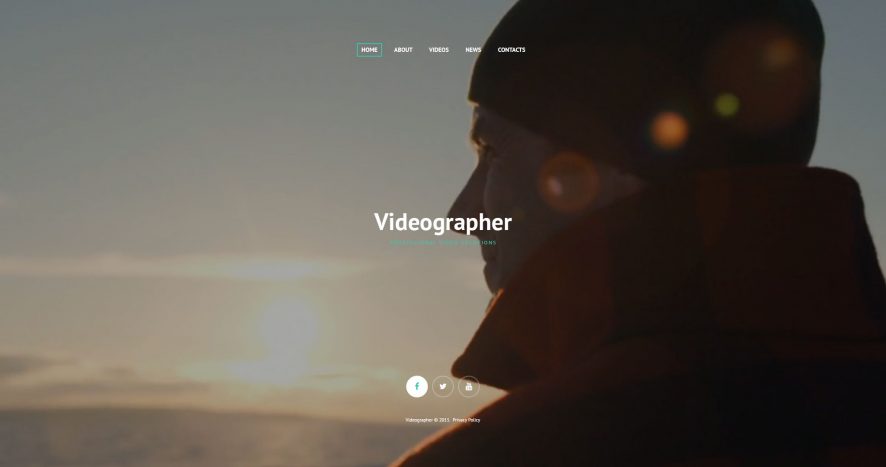 Professional Video Solutions Website Template