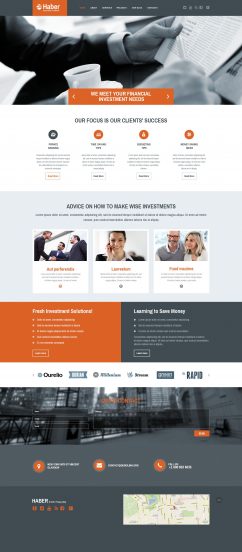 Business Template Responsive Website Template