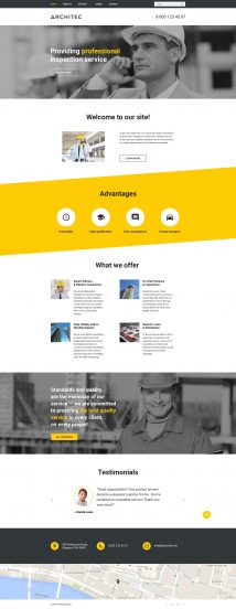 Architec Website Template