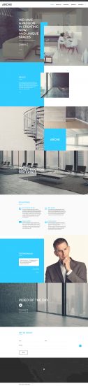 Arche Website Template