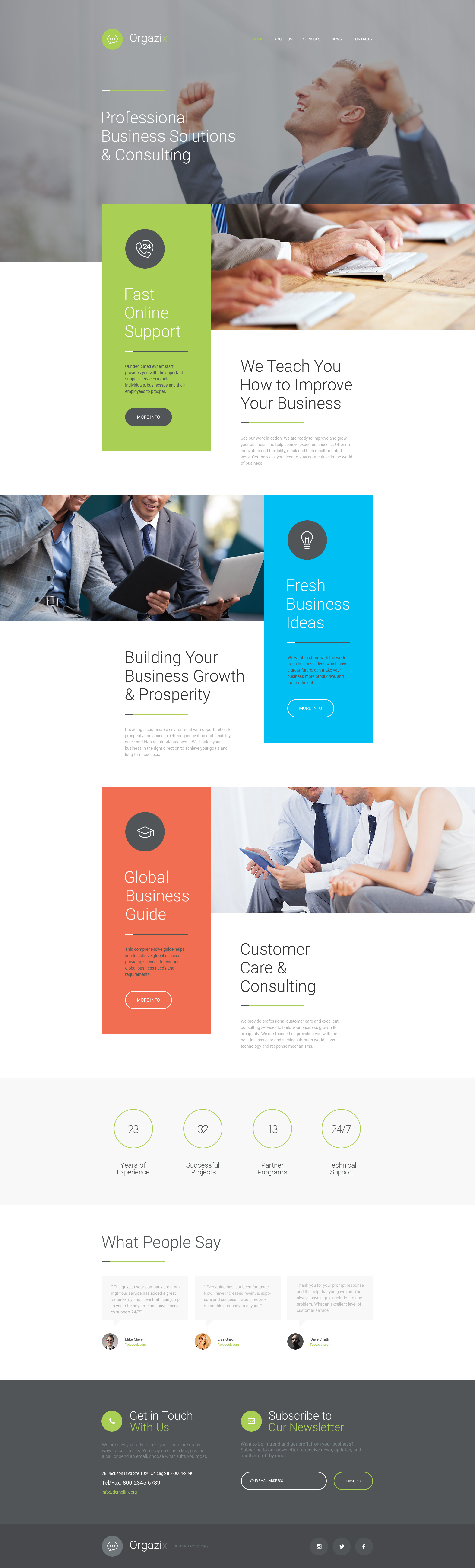 Business Website Template