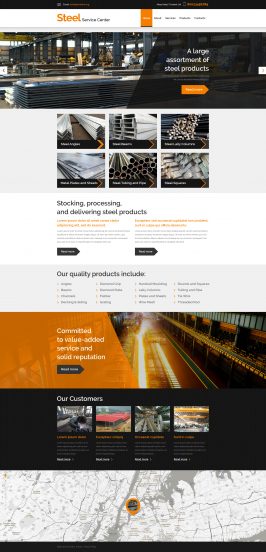 Steelworks Template Responsive Website Template