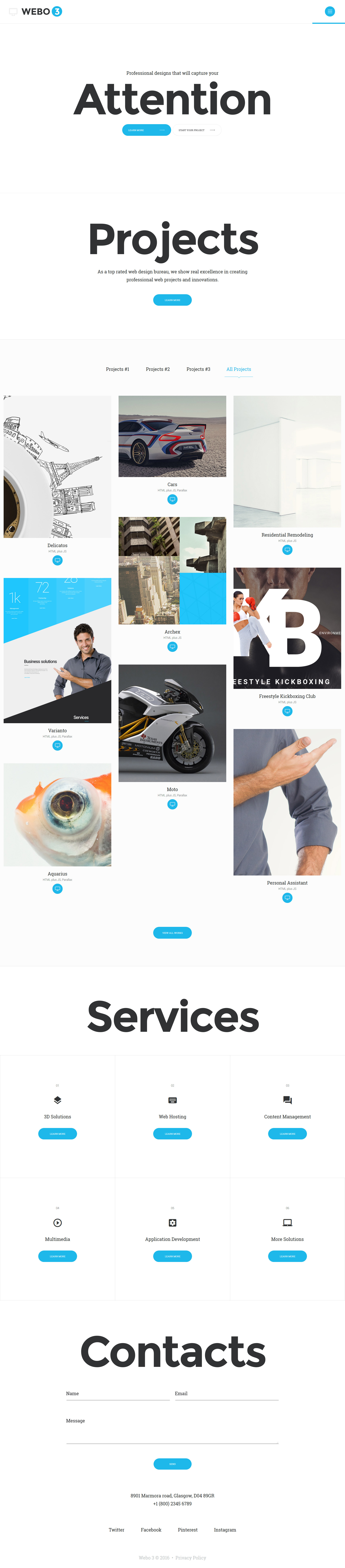 Design Studio Template Responsive Website Template