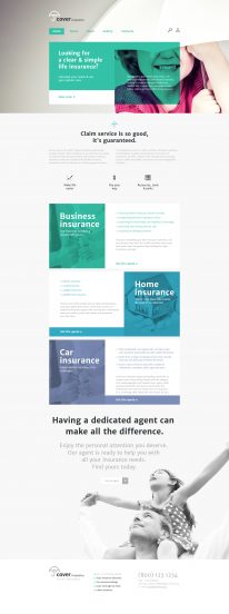 Insurance Website Template