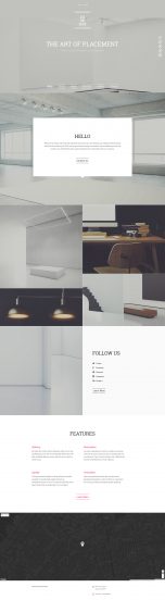 Interior & Furniture Template Responsive Website Template