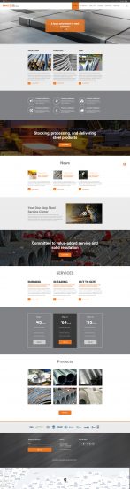 Steelworks Template Responsive Website Template