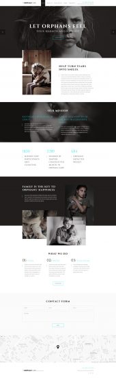 OrphanCare - Child Charity & Fundraising Website Template