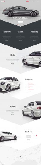 Limo - Transportation & Transfer Services Website Template