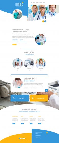 Medical Template Responsive Website Template