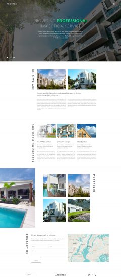 Architecture Template Responsive Website Template