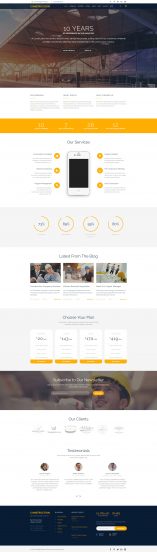 Construction Multipurpose Website Template