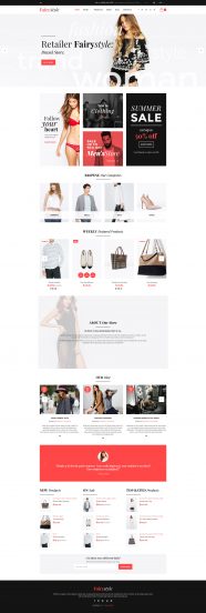 FairyStyle Website Template