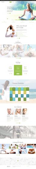 Yogameta Website Template