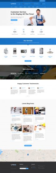 Home Repairs Template Responsive Website Template