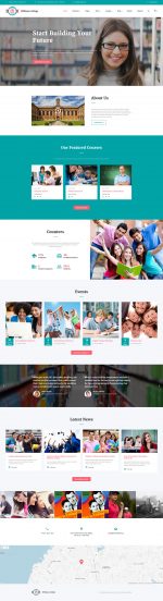 Education Template Responsive Website Template