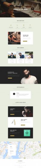 Barbershop - Hair Care & Hair Styling Website Template