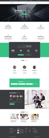 Easy Audit - Multipage Consulting Website Template