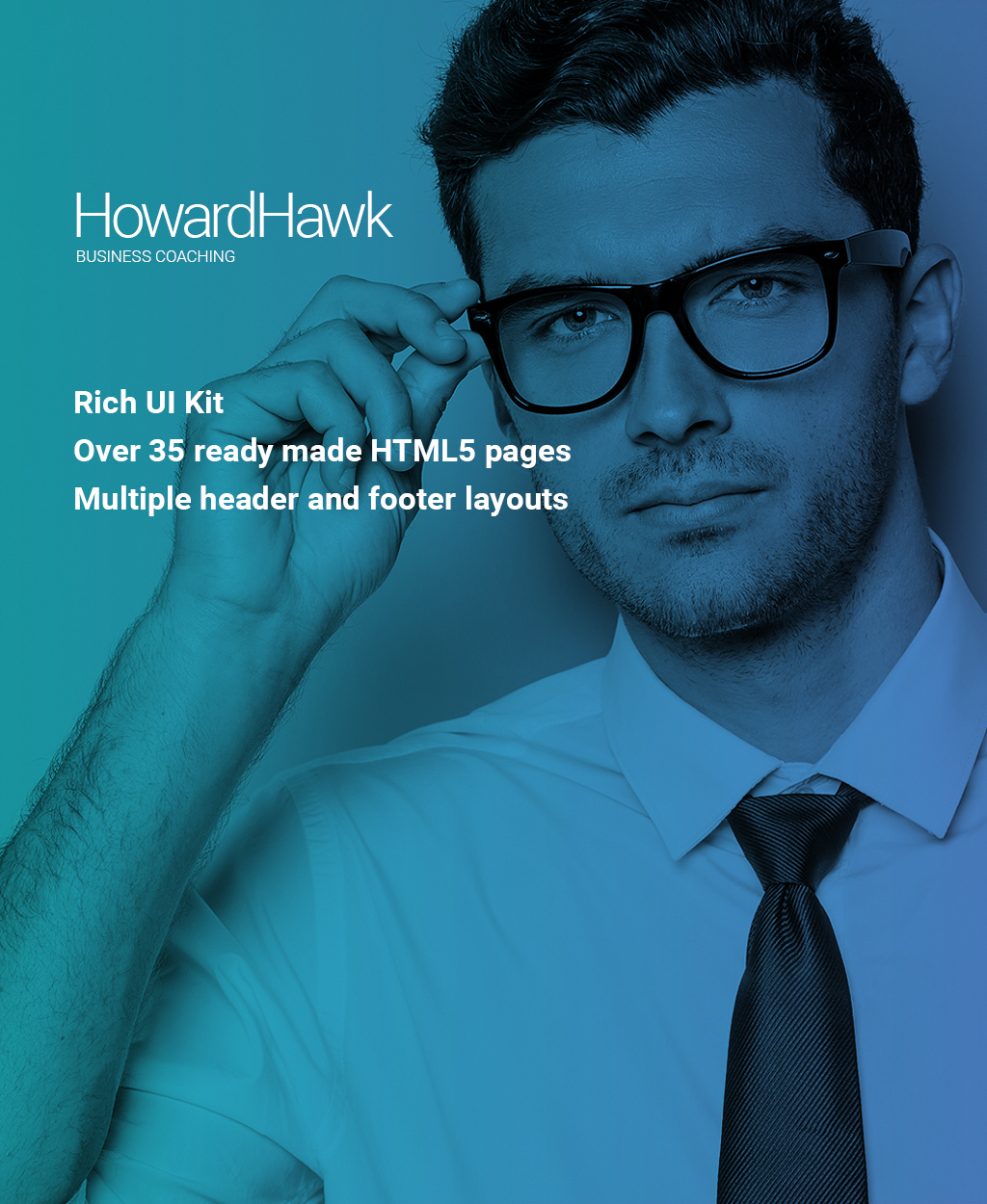 HowardHawk – Business Coaching Multipage Website Template