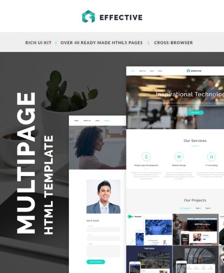 Effective - Development & Consulting Agency Website Template