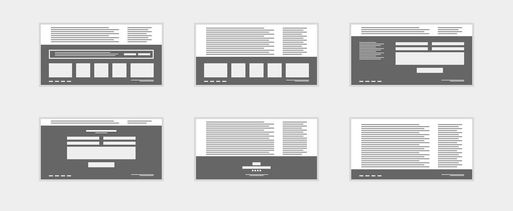 footer layouts