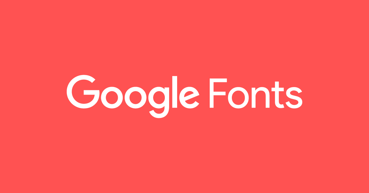 google web font