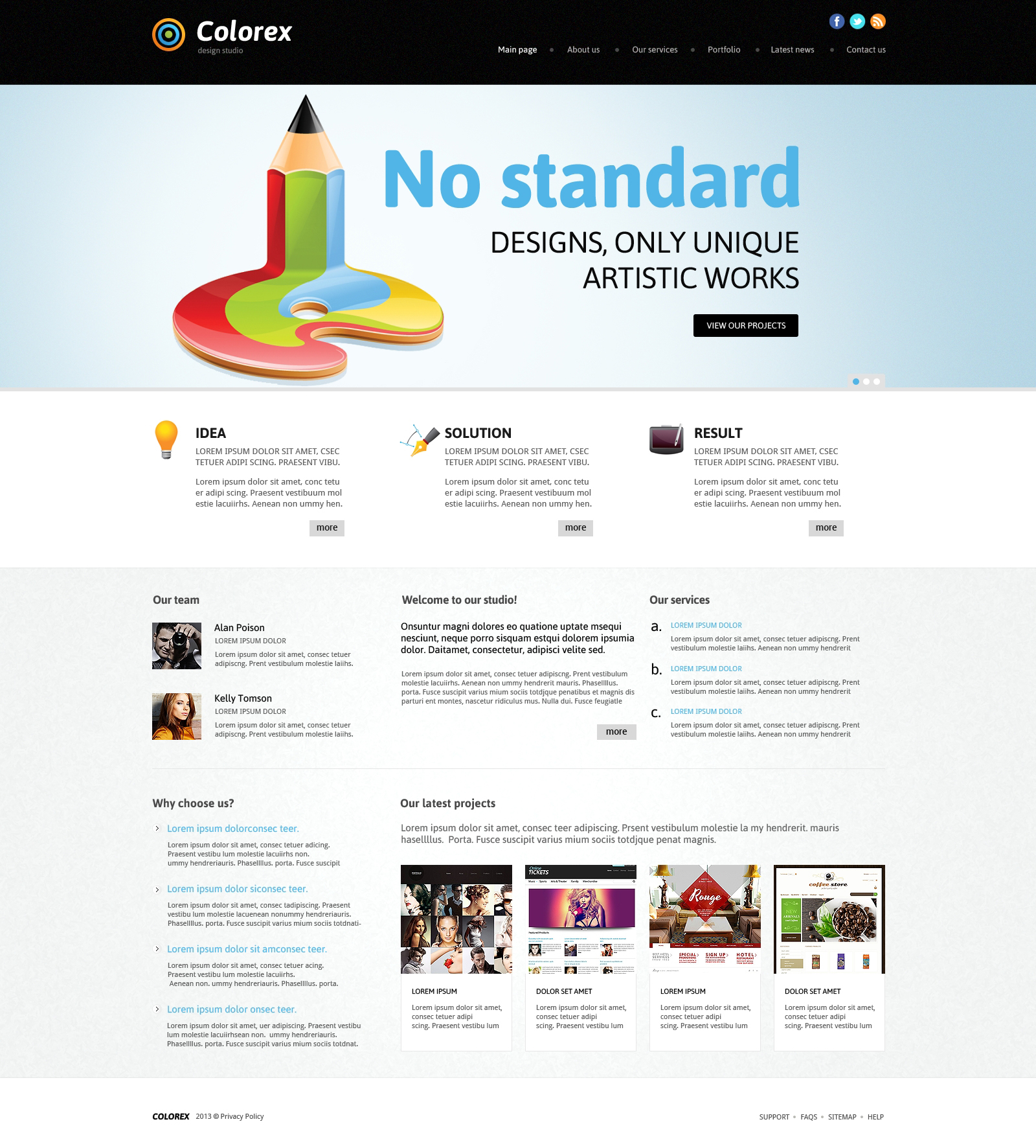 Design Studio Template Responsive Joomla Template