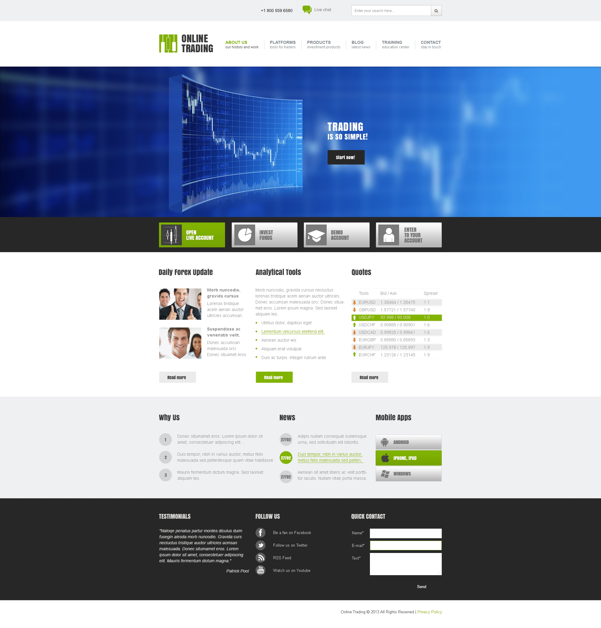 Business Template Responsive Joomla Template