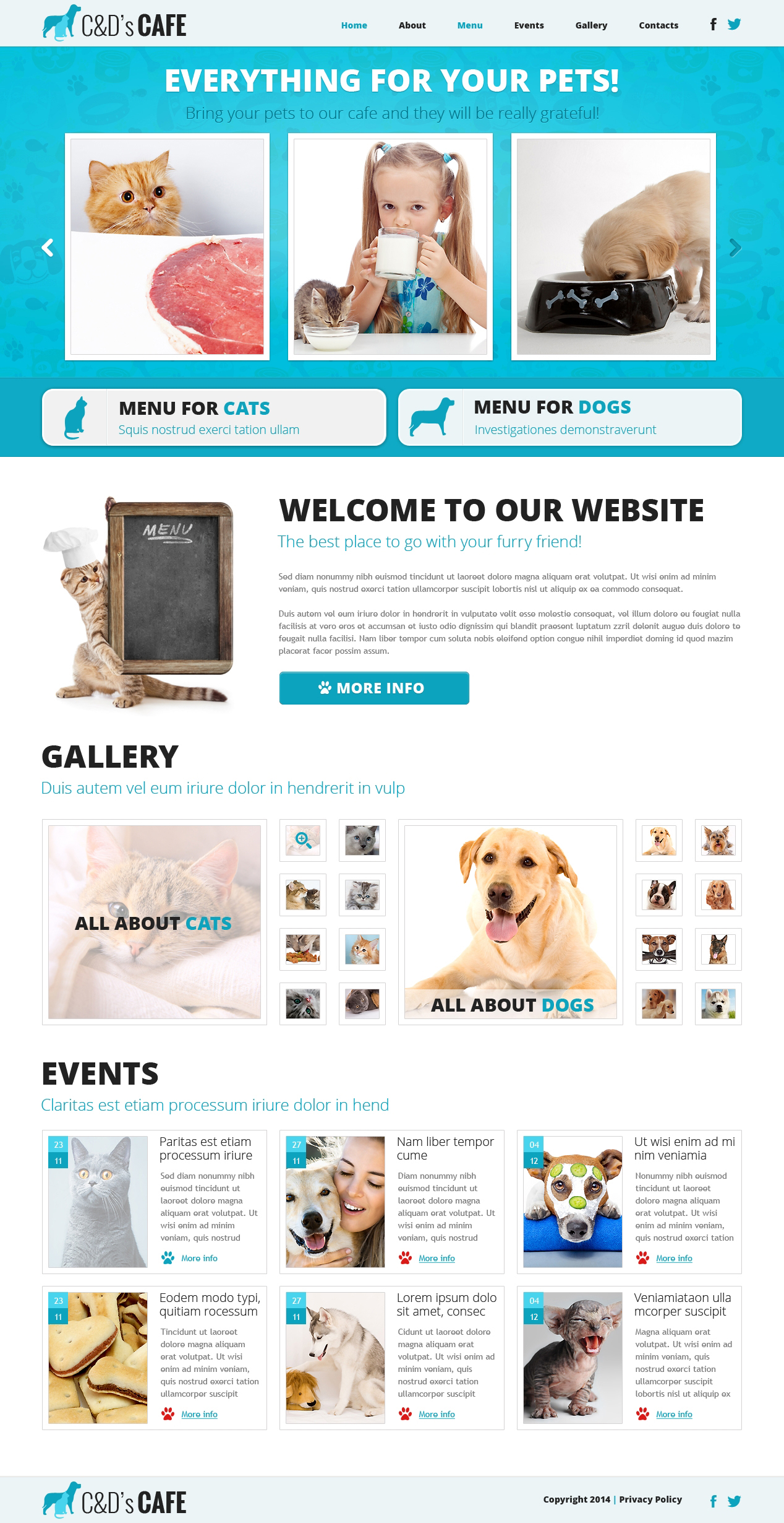 Pet Shop Template Responsive Joomla Template