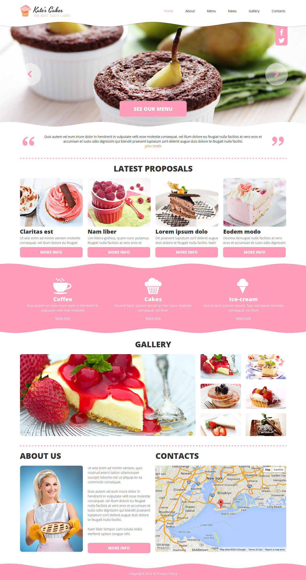 Cafe Template Responsive Joomla Template