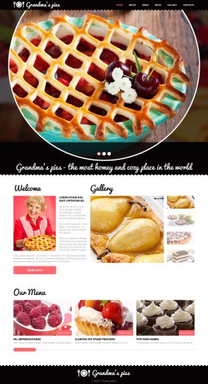 Cooking Template Responsive Joomla Template