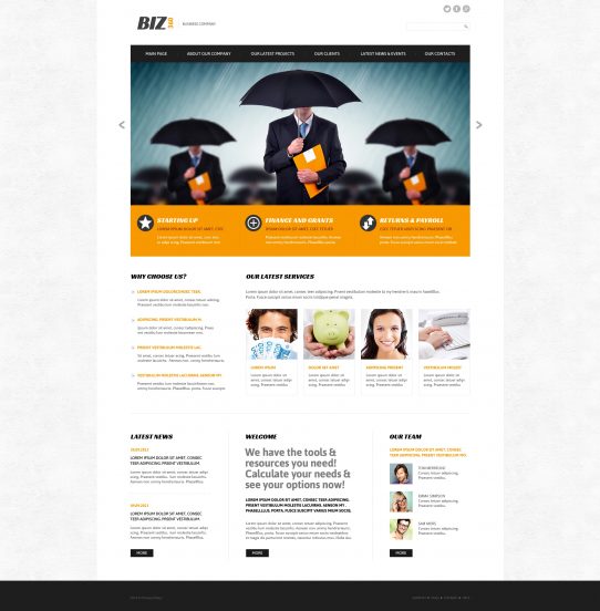 Biz 360 Joomla Template