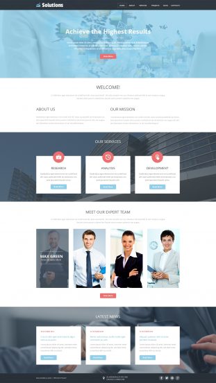 Business Web Joomla Template