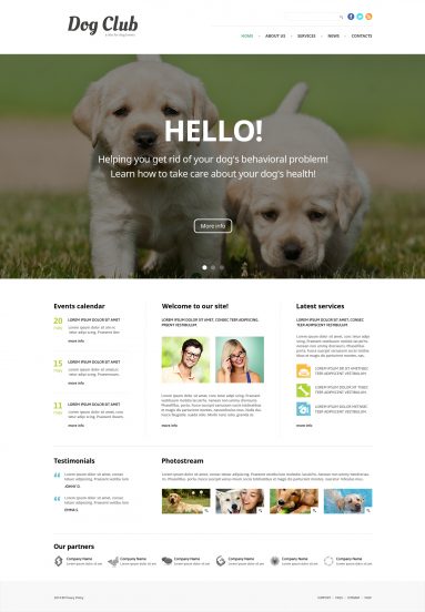 For Babies Training Joomla Template