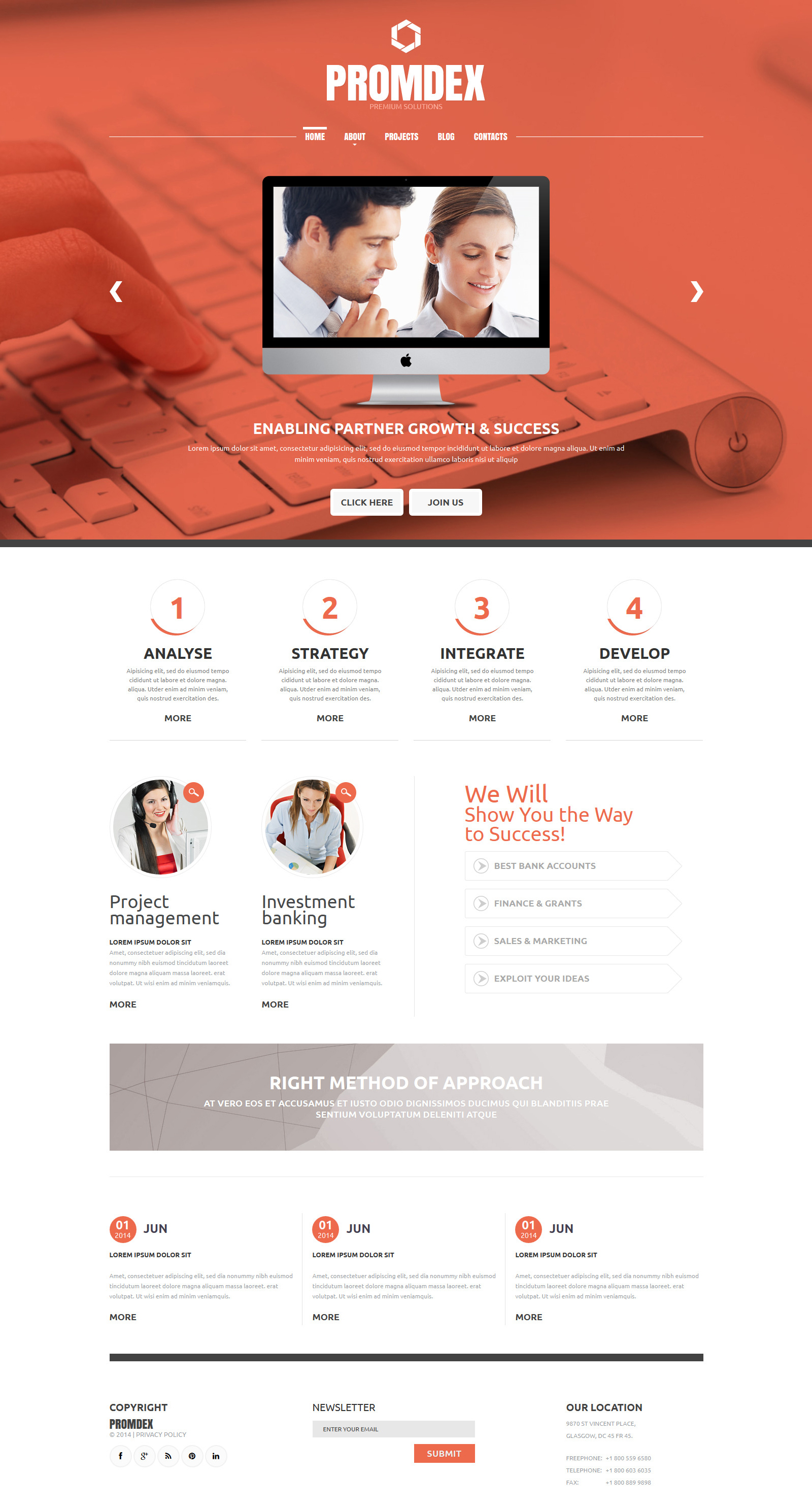 Business Consultant Joomla Template