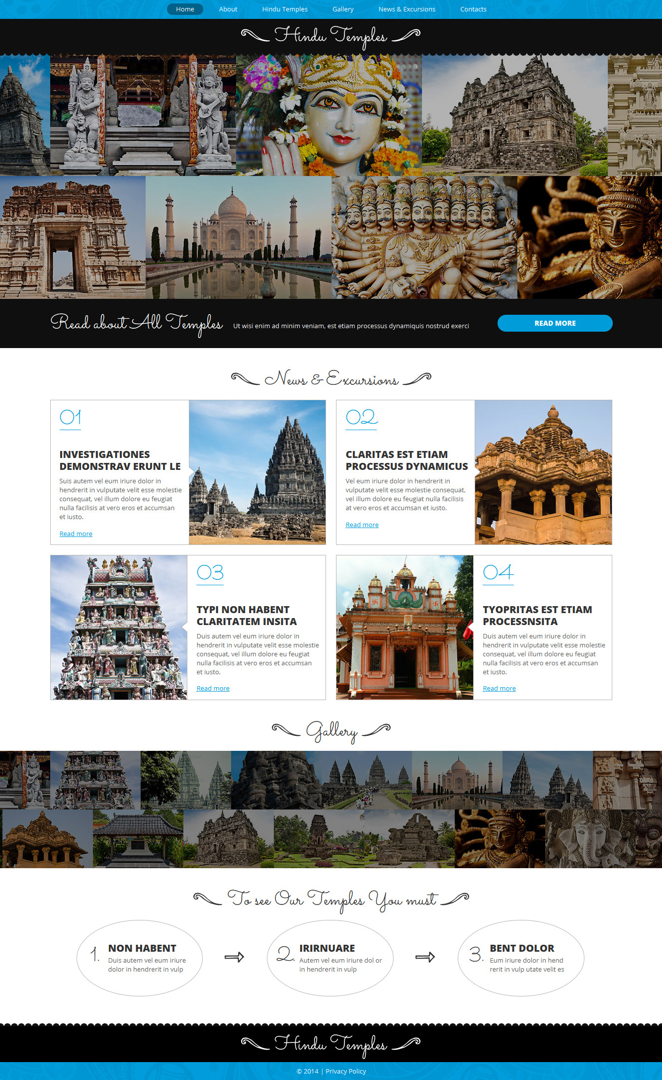 Hinduism Template Responsive Joomla Template