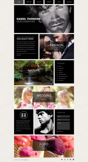 Online Portfolio Joomla Template