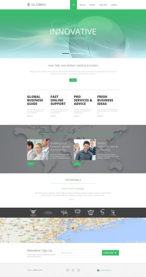 Business Consulting Firms Joomla Template