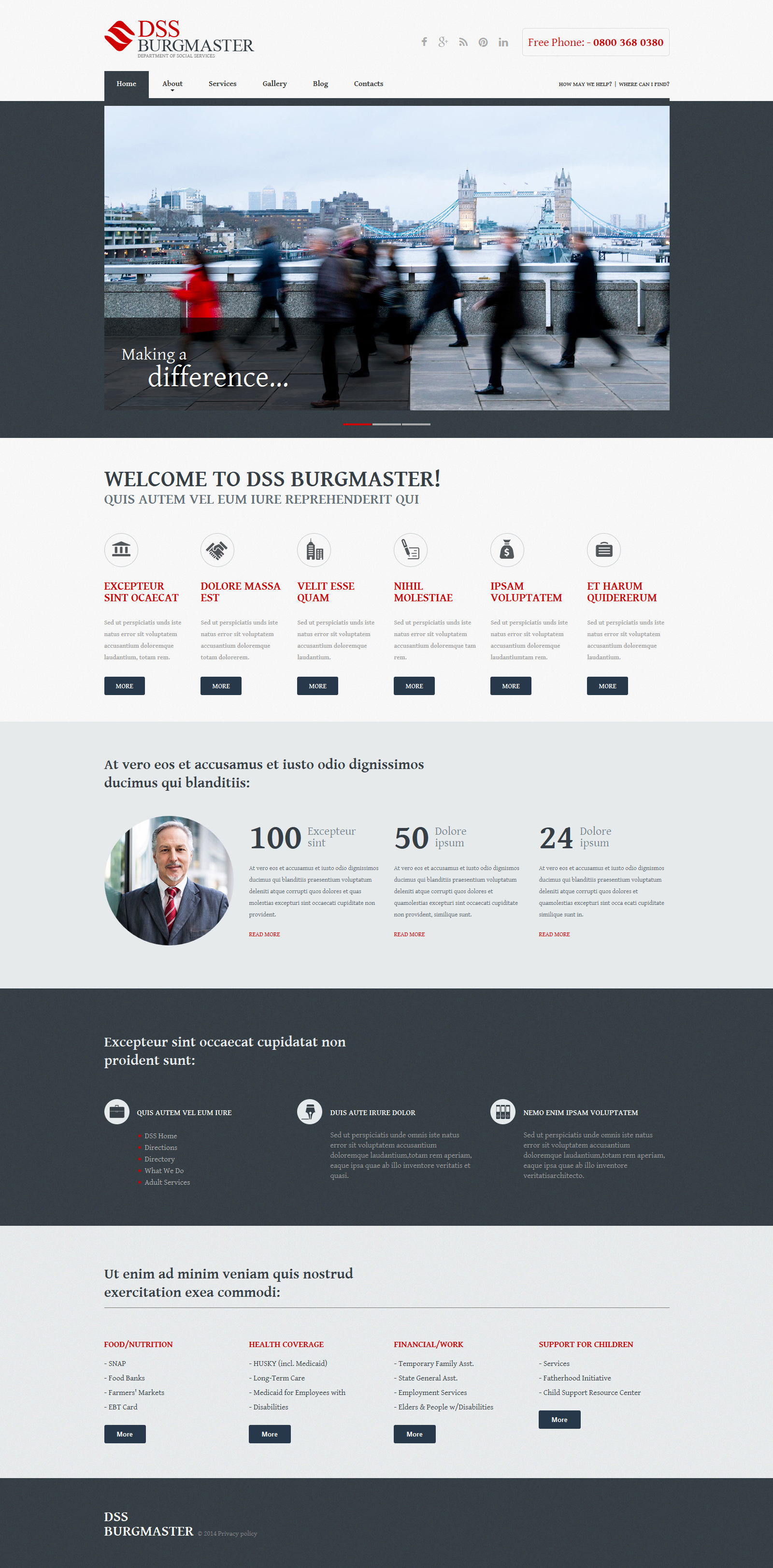 Society & Culture Responsive Joomla Template