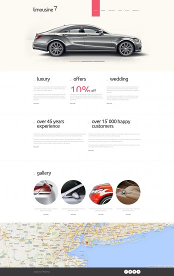 Limousine Service Joomla Template