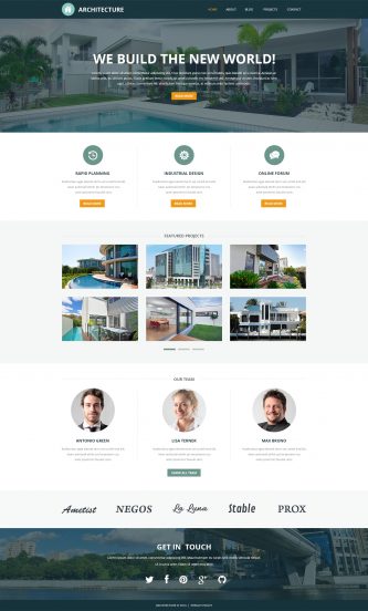 Pro Architectural Designs Joomla Template