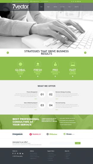 Experienced Consulting Group Joomla Template