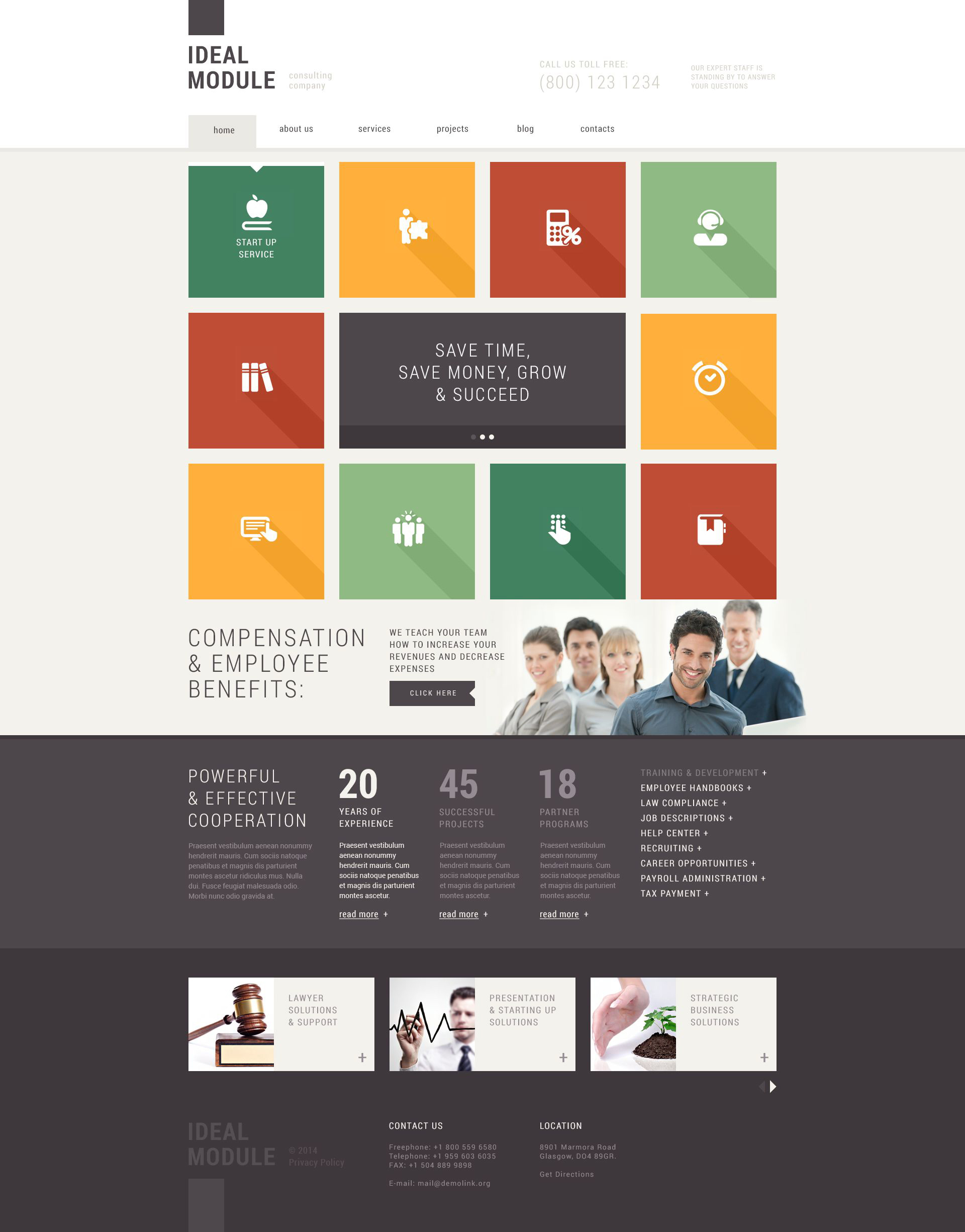 Consulting Agencies Joomla Template