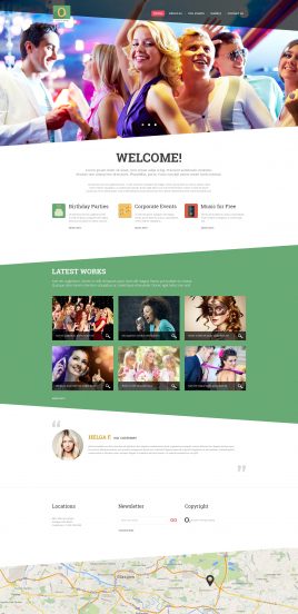 Best Event Planner Joomla Template