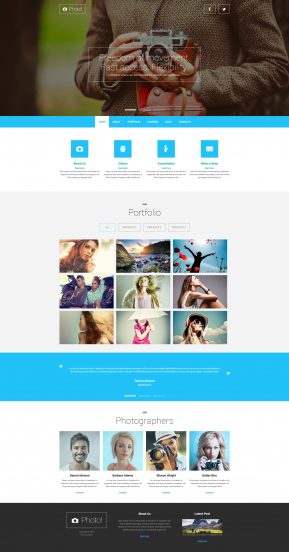 Professional Photography Joomla Template