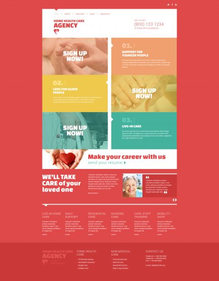 Medical Template Responsive Joomla Template